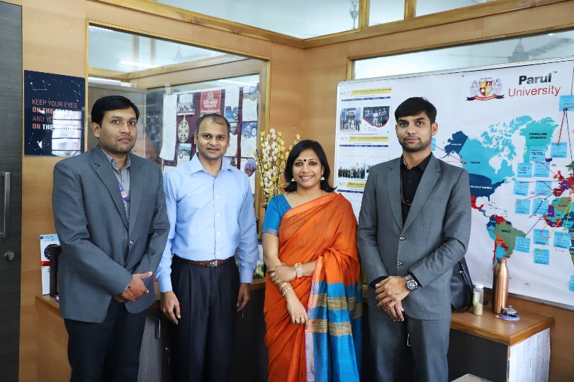 Delegates from Western Illinois University, United States of America visited Parul University